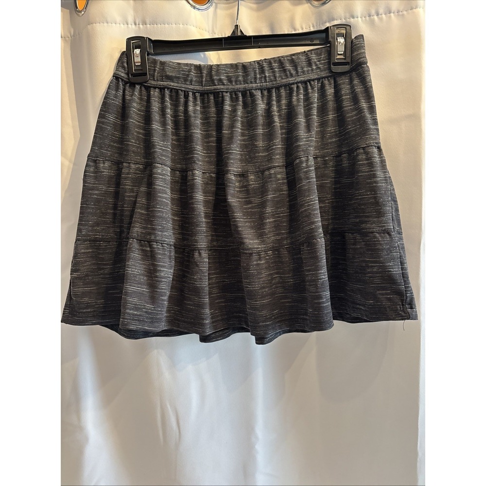 Tehama‎ Black Ruffled Golf Tennis Skirt S Women's Size M Pickleball